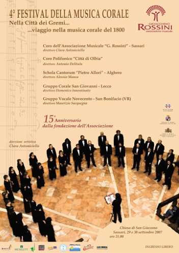 IV edizione - <small>Nella Citt&agrave; dei Gremi ...viaggio nella musica del 1800</small>